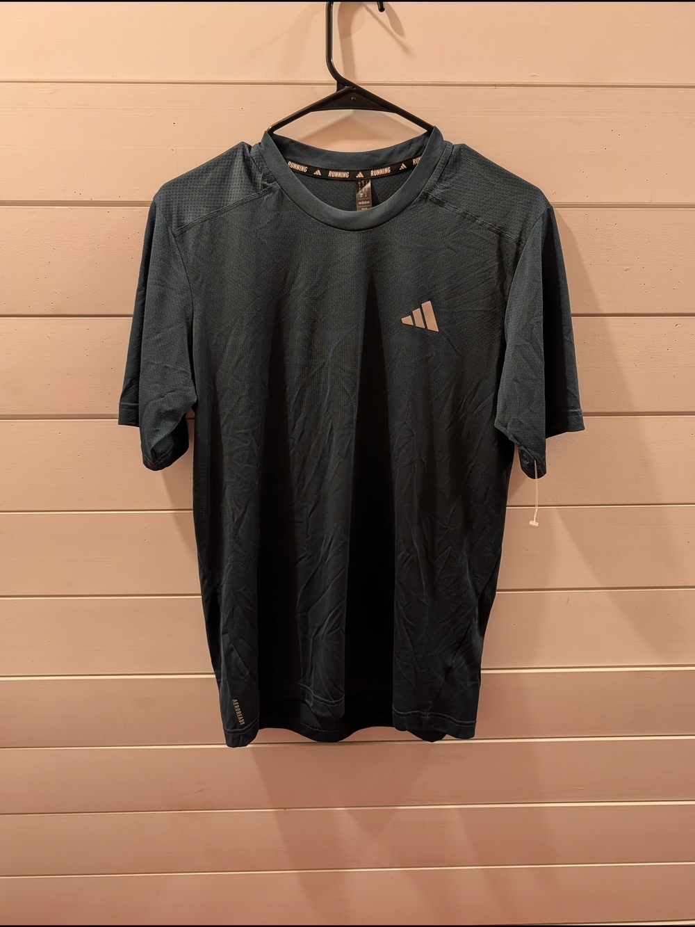 adidas Men’s Teal Short-Sleeve Athletic Tee
